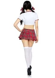 Еротичний костюм Leg Avenue Miss Prep School M/L мульті - мініатюра 6