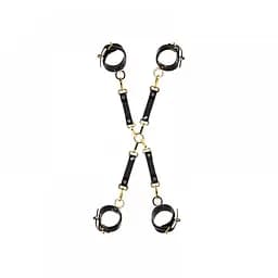 Хрестовина італійська шкіра Bondage Boutique leather Hogtie Upko