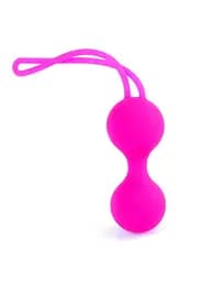 Набір вагінальних кульок Silicone Kegal Balls Set Pink - мініатюра 6
