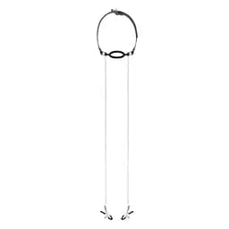 Затискачі для сосків з кляпом Bedroom Fantasies Nipple Clamps & Silicone Gag Ring - мініатюра 2