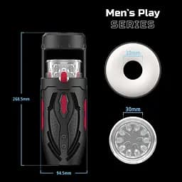 Автоматичний мастурбатор EROSPACE MEN'S PLAY B1 EROSPACE 39-70323 102635 - мініатюра 7