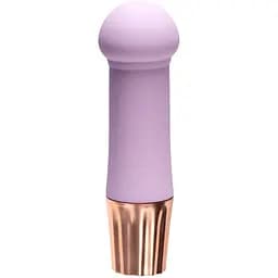 Мини-вибратор Crushious Mellow Puff лавандовый 11 х 3.2 см