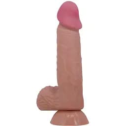 Фаллоимитатор Baile Sliding Skin Bendable 8.1'' 20.6 см коричневый