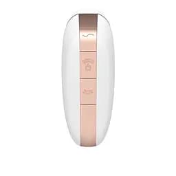 Вакуумний кліторальний вібратор Satisfyer Love Triangle White (App) - мініатюра 6
