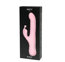 Вибратор с клиторальным отростком с шариком INTY Toys – Bloom – Pink INTY Toys INTY-02-007 102011