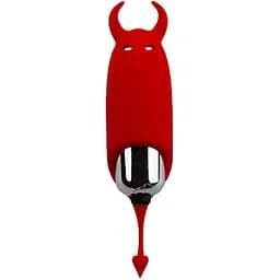 Вибратор для клитора Adrien Lastic Pocket Devol 8 см красный