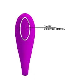 Вібратор Pretty Love Algernon Stimulator Purple - мініатюра 6