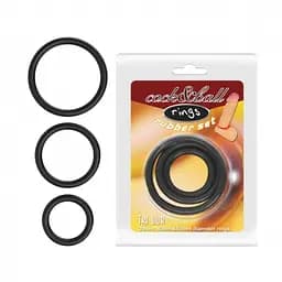Набір ерекційних кілець COCK AND BALL RINGS Baile BI-026013 99080 - мініатюра 6