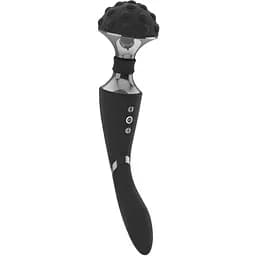 Вибромассажер Vive Shiatsu Bendable Massager Wand 28.6 см (черный)