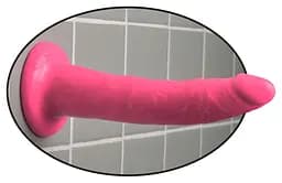 Фалоімітатор - Dillio 7" Slim Pink - мініатюра 3