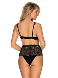 Комплект білизни Obsessive Klarita S/M чорний - мініатюра 2