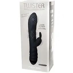 Вібратор-кролик зі спіральним 3D-масажем Adrien Lastic Twister - мініатюра 6