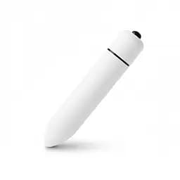 Вібропуля міні для кліторальної стимуляції водостійка біла