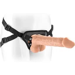 Жіночий страпон-трусики 2в1 Real Body - Jayson