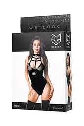 Боді Glossy Wetlook Jodi L (чорний) - мініатюра 14