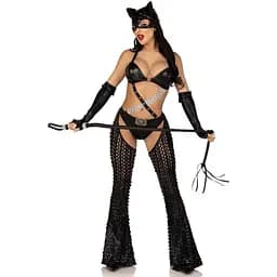Еротичний костюм кішечки-пані Leg Avenue Mistress Kitty XS - мініатюра 5