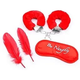 Ігровий набір BDSM Color Flirt для нових відчуттів Червоний