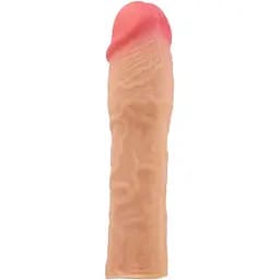 Насадка на пеніс Pretty Love Stevenson 20.5 см тілесний