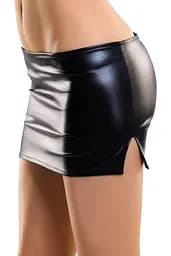 Міні-спідниця Glossy Fetish Lingerie L чорний - мініатюра 3
