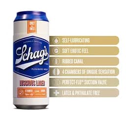 Мастурбатор Schag's by Blush - Luscious Lager Masturbator - Frosted Blush SO8840 97198 - мініатюра 8