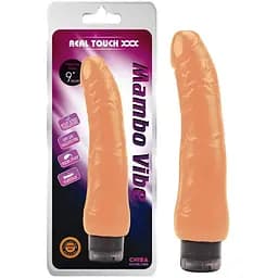 Реалистичный вибратор Real Touch XXX Mambo Vibe 23.5 см телесный