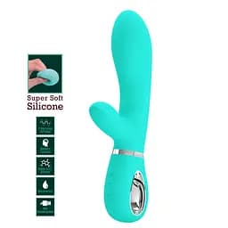 Вібратор PRETTY LOVE THOMAS USB GREEN 7 функцій PRETTY LOVE BI-014621-4 98682 - мініатюра 8