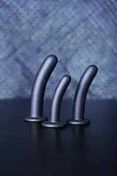 Фалоімітатор Ouch! Smooth G-Spot Dildo 5'' 12.4 см (сірий) - мініатюра 15