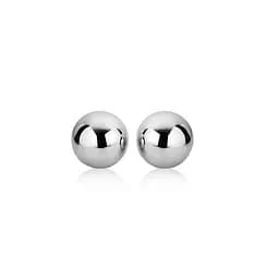 Вагінальні кульки LoveToy Passion Dual Balls, 2 см, сріблястий - мініатюра 4