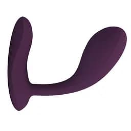 Вібратор PRETTY LOVE Baird Purple, 12 функцій вібрації, мобільний додаток, дистанційне керування PRETTY LOVE BI-014992HP-1 98758 - мініатюра 2