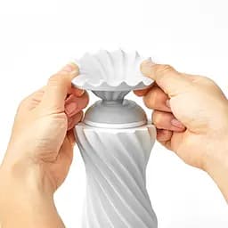 Мастурбатор Tenga FLEX Silky White Tenga SO1645 87684 - мініатюра 5