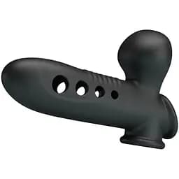 Насадка на пеніс Pretty Love Crane 18.4 см чорний