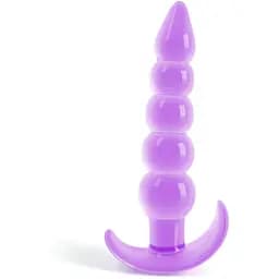 Анальная пробка Crushious Draco 12 см (фиолетовый)
