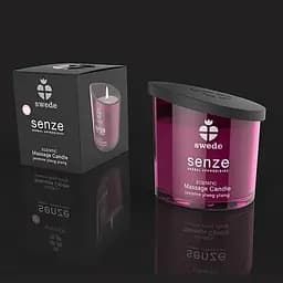 Свічка для масажу Swede Senze Ecstatic Massage Candle, 150 мл - мініатюра 2