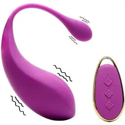 Віброяйце I’MCUM LoveDrop Motion з пультом Фіолетове (IM-KTD241)