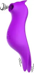 Стимулятор клітора I’MCUM SeaLion Вакуумно-вібраційний Фіолетовий (IM-KXY287)