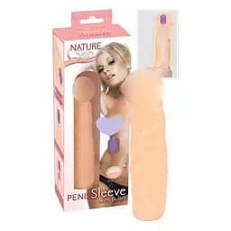Насадка з вібрацією Nature Skin Sleeve with Bullet You2Toys 42-05875910000 87636 - мініатюра 2