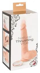 Вібратор Natural Thrusting Vibe тілесний - мініатюра 7