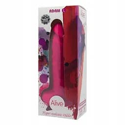 Фалоімітатор Alive Adam Pink L 21 см рожевий - мініатюра 2