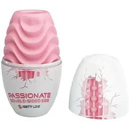 Мастурбатор яйцо Pretty Love Passionate Double Sided Egg розовый