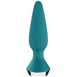 Анальна смарт-вібропробка Satisfyer Plug-ilicious 1 Зелена - мініатюра 5