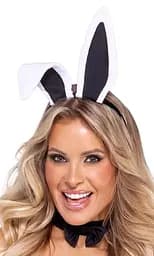 Боді Cottelli Costumes Bunny S (чорний) - мініатюра 6