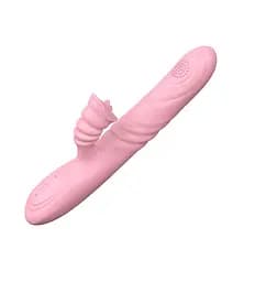Вібратор Angelia, USB 3 функції поштовхів / 20 вібрацій Flesh Boss Series 26-00141 100631 - мініатюра 4