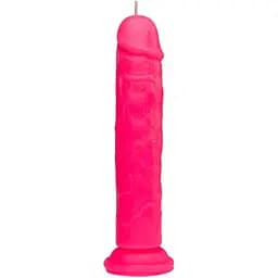 Свічка Love Flame - Dildo Roma Pink Fluor, CPS03-Pink