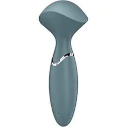 Вібромасажер Satisfyer Mini Wand-er Grey - мініатюра 5
