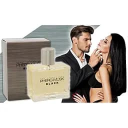 Духи з феромонами для чоловіків Aurora Phero-musk Black, 100 ml - мініатюра 2