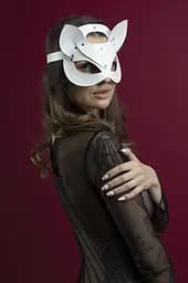 Маска кішечки Feral Feelings - Catwoman Mask, натуральна шкіра - мініатюра 2