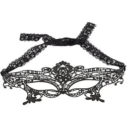 Кружевная маска Cottelli Accessoires черный