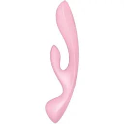 Вибратор-кролик Satisfyer Triple Oh 24 см розовый