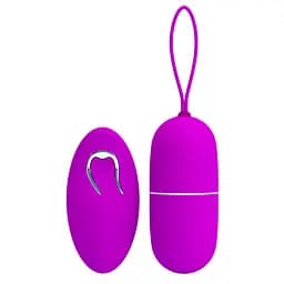 Віброяйце Pretty Love Arvin Vibrating Egg Purple - мініатюра 9