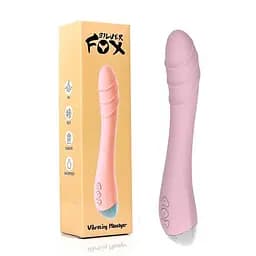 Рожевий вібратор Silver Fox для стимуляції точки G USB — Вібратори